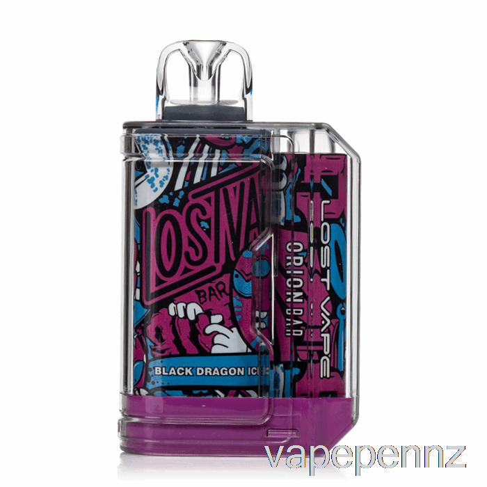 Lost Vape Orion BAR 7500 Disposable Black Dragon Ice VAPE NZ